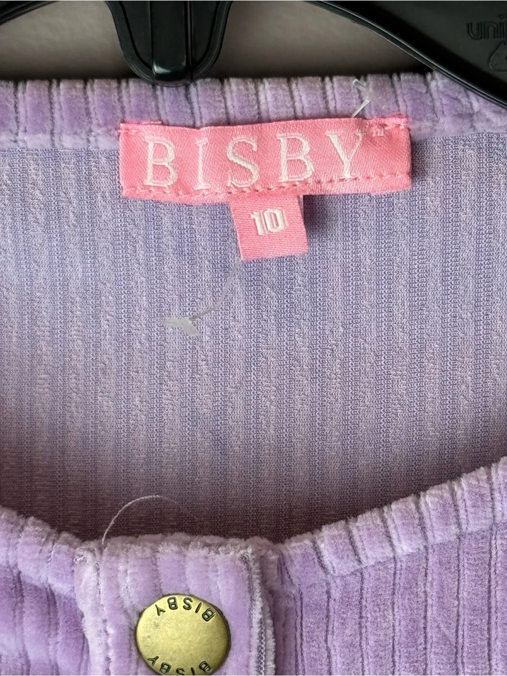 Bisby Purple Long Sleeve Dress - Kids Sz 10